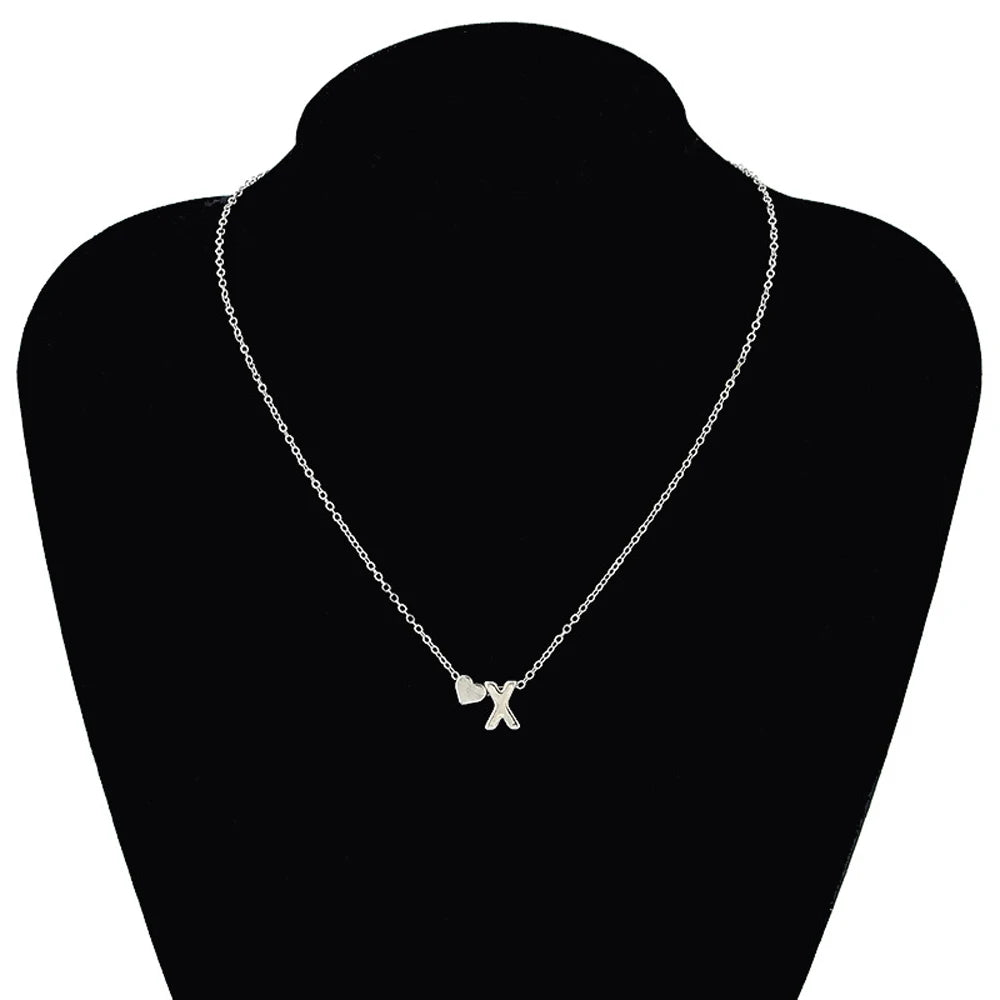 HeartLetter Necklace