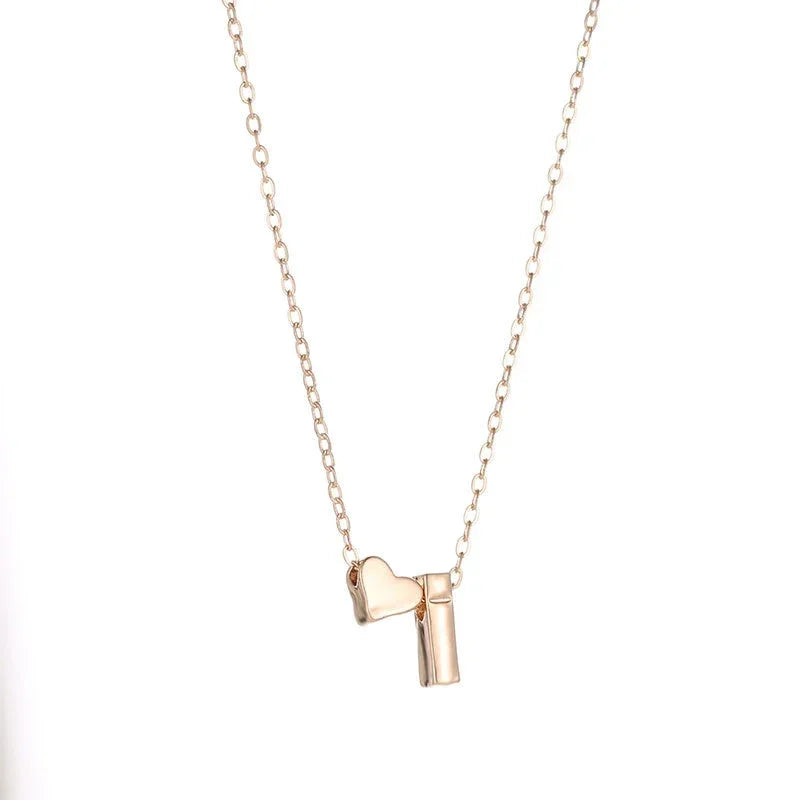 HeartLetter Necklace