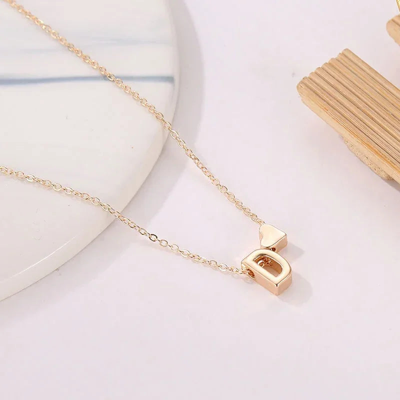 HeartLetter Necklace
